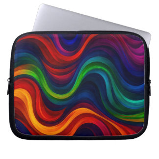 Vivid Curves Laptop Sleeve