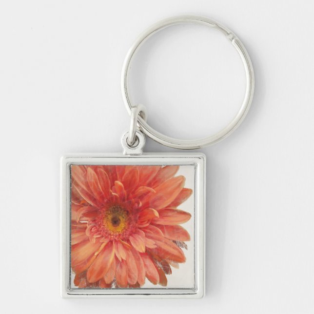 Vivid Daisy Key Ring (Front)