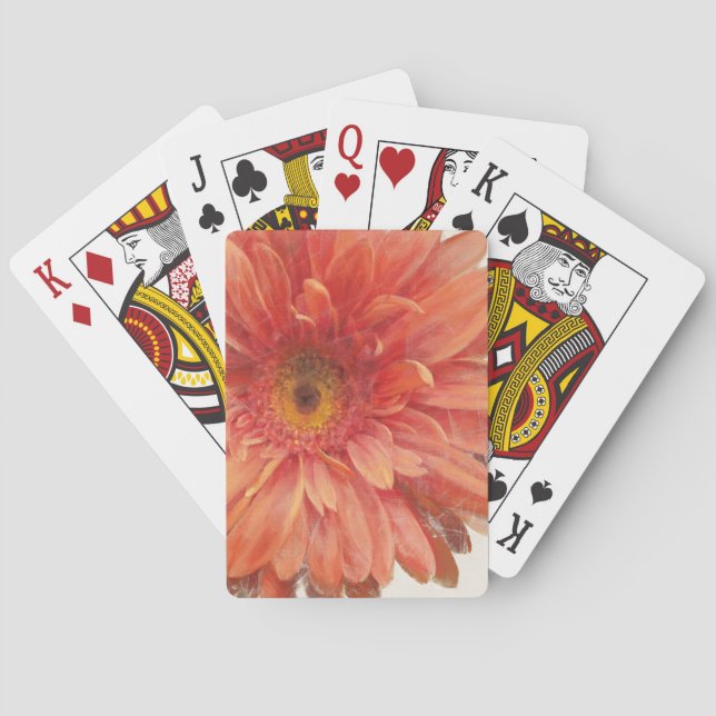 Vivid Daisy Playing Cards (Back)