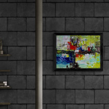 "Vivid Dreams", Abstract Art