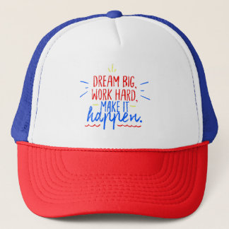 "Vivid Dreams: Ambition in Colour" Trucker Hat