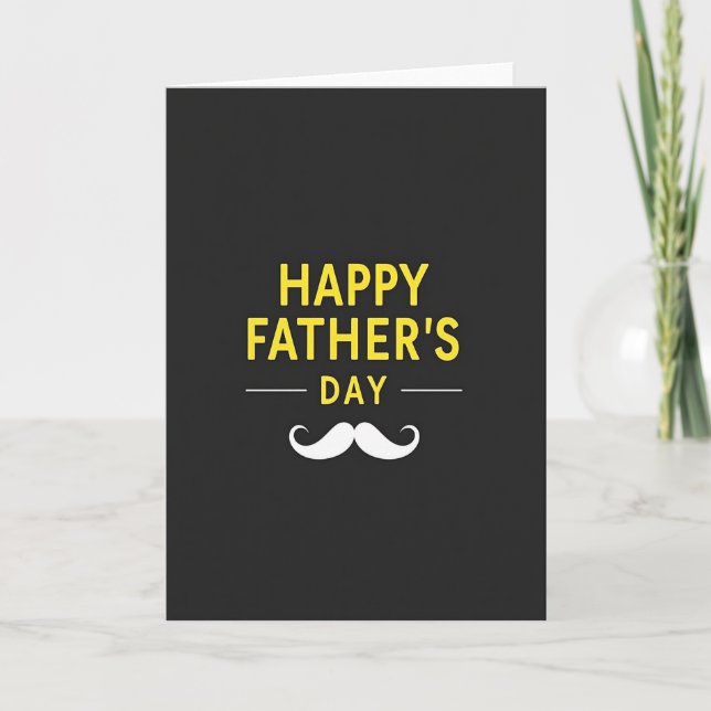 Vivid Fathers Day Card (Front)
