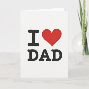 Vivid Fathers Day Symbol Card