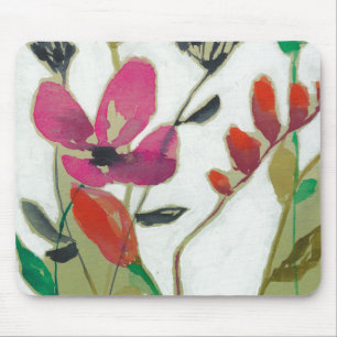 Vivid Flowers I Mouse Pad