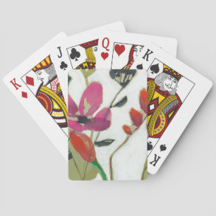 Vivid Flowers I Playing Cards