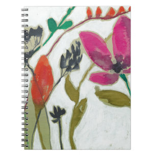 Vivid Flowers Notebook