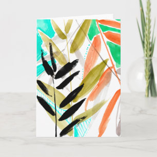 Vivid Fronds II Card