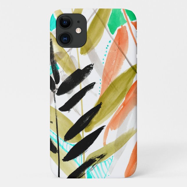 Vivid Fronds II Case-Mate iPhone Case (Back)