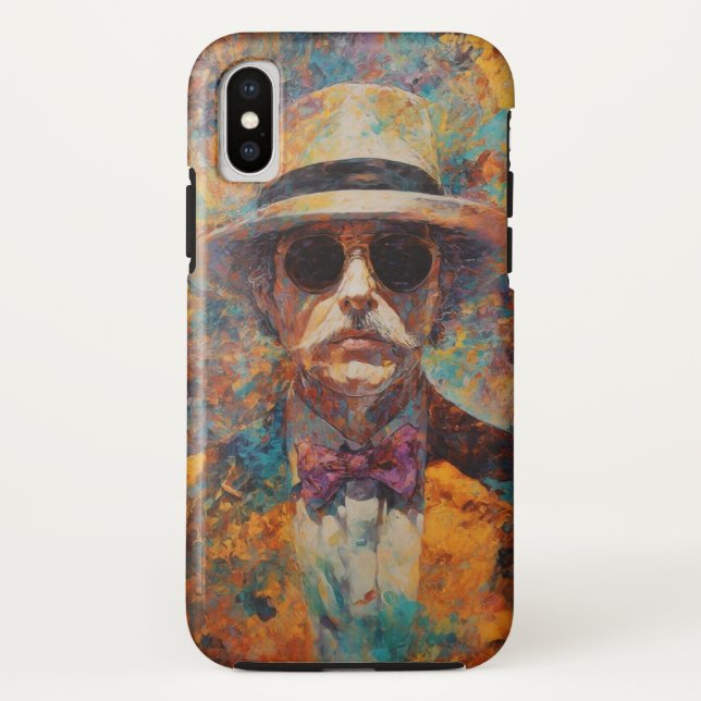 Vivid Gentleman Art Mobile Case (Back)