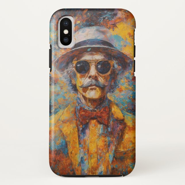 Vivid Gentleman Art Mobile Case (Back)