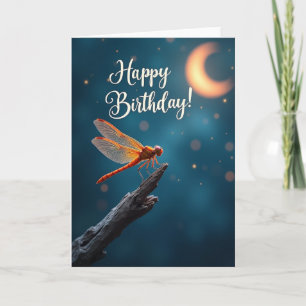 Vivid Insect Birthday Card
