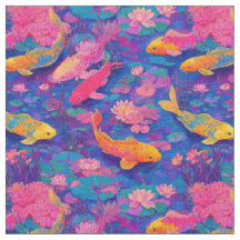 Vivid Koi Water Scene
