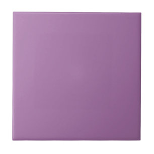 Vivid Lavender Solid Colour   #a872a8 Ceramic Tile