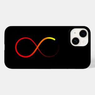 Vivid Lazy Eight Infinity Symbol V2 Case-Mate iPhone 14 Case