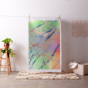 Vivid Marble   Colourful Bold Pastel Watercolor Fabric