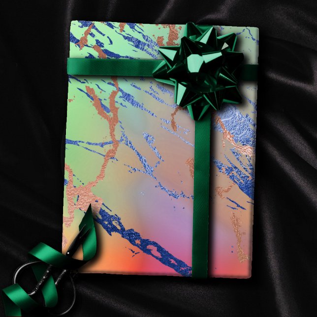 Vivid Marble | Colourful Bold Pastel Watercolor Wrapping Paper (Creator Uploaded)