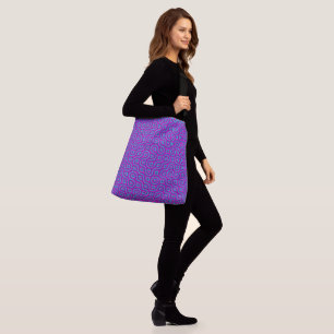 Vivid Modern Abstract Crossbody Bag