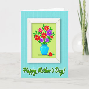 Vivid Mothers Day Art Card