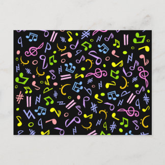 vivid notes postcard