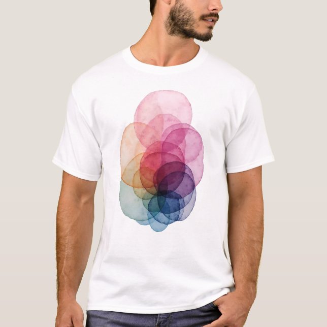 Vivid Overlap V01 T-Shirt (Front)