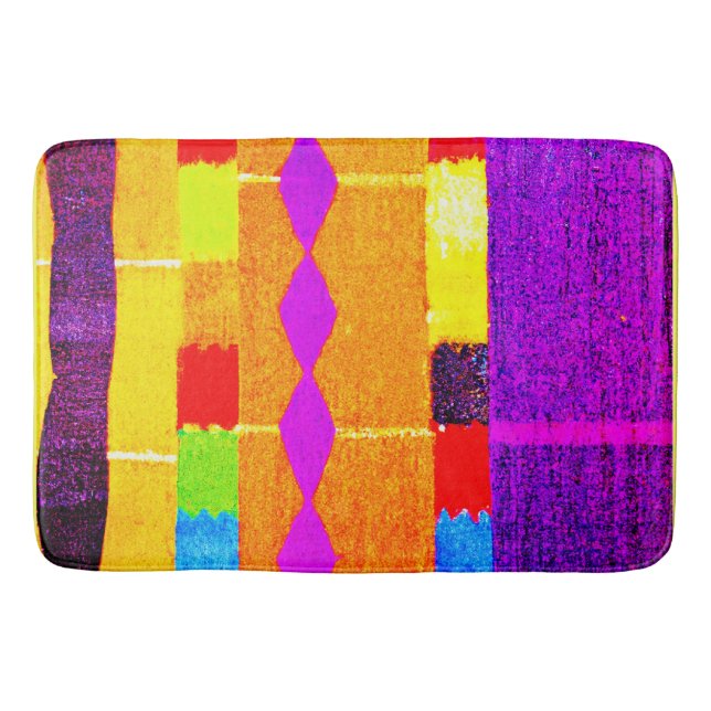 Vivid Palette Harmony Bath Mat (Front)