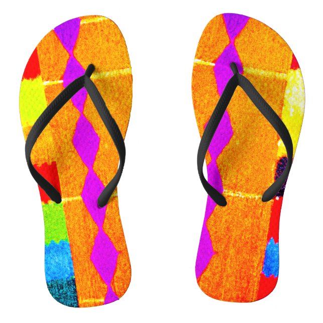 Vivid Palette Harmony Thongs (Footbed)