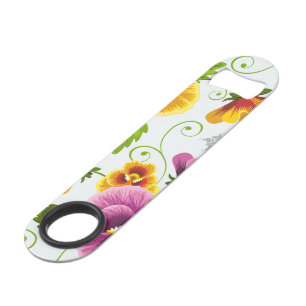 Vivid pansy flowers