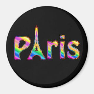 Vivid Paris Magnet