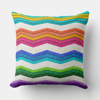 Vivid Peak | Statement Throw Pillow