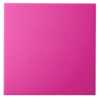 Vivid Pink Ceramic Tile. Tile