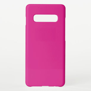 Vivid Pink Solid Colour Samsung Galaxy Case