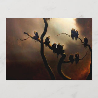 Vivid Retro - Ghosts in a Tree Invitation