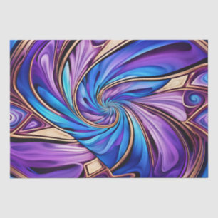 vivid spiral tissue paper