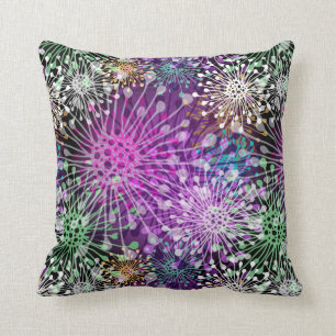 Vivid Spotty Pattern Cushion