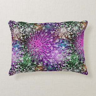 Vivid Spotty Pattern Decorative Cushion
