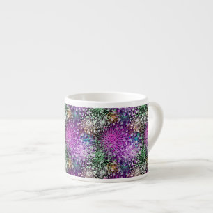 Vivid Spotty Pattern Espresso Cup