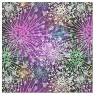 Vivid Spotty Pattern Fabric