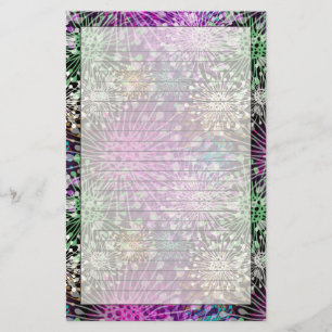 Vivid Spotty Pattern Stationery