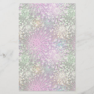 Vivid Spotty Pattern Stationery