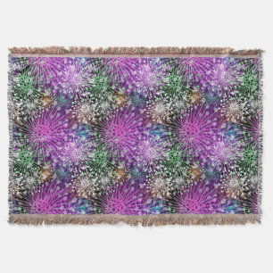 Vivid Spotty Pattern Throw Blanket