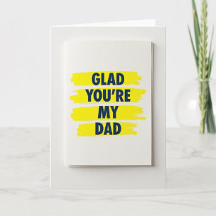 Vivid Strokes Fathers Day Card