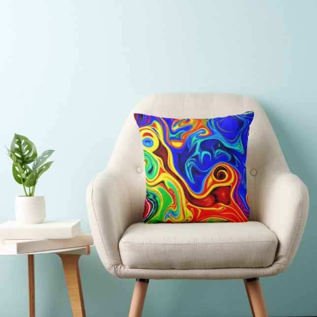 Vivid Style Pattern Cushion (Chair)