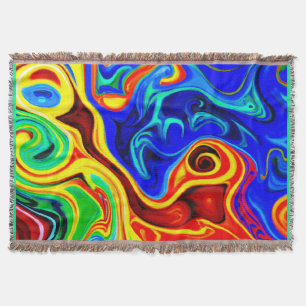 Vivid Style Pattern Throw Blanket