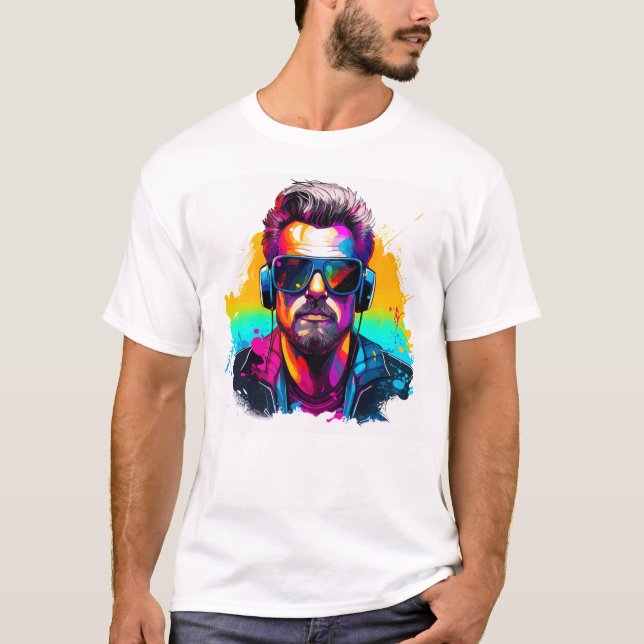 Vivid Sunglasses T-Shirt (Front)