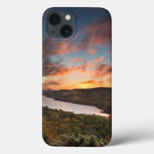 Vivid Sunrise Over Lake Of The Clouds In Autumn iPhone 13 Case