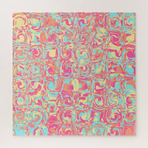 Vivid Swirls Jigsaw Puzzle