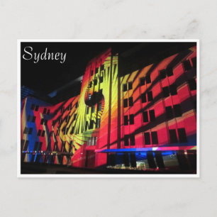 vivid sydney bright mca postcard