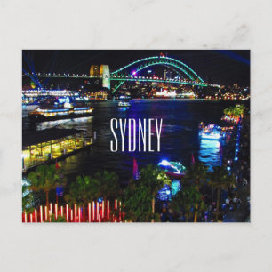 vivid sydney cq postcard