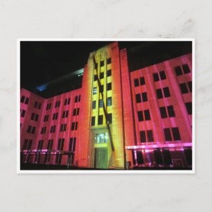 vivid sydney mca orange postcard