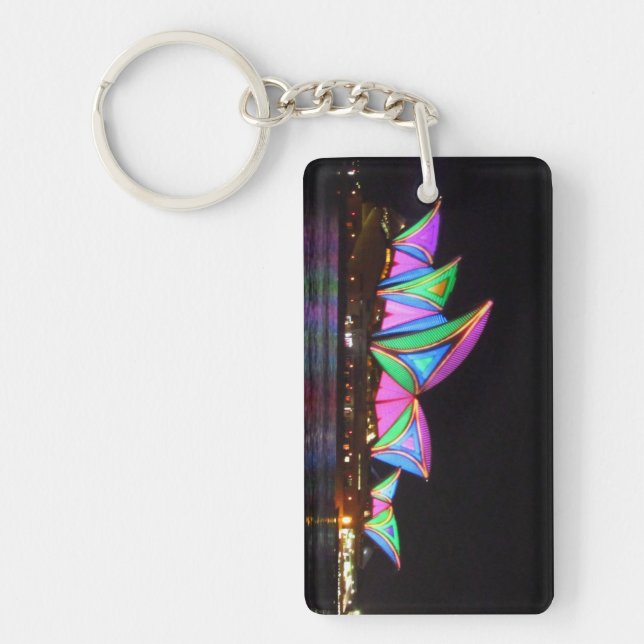 vivid sydney opera houses key ring (Front)